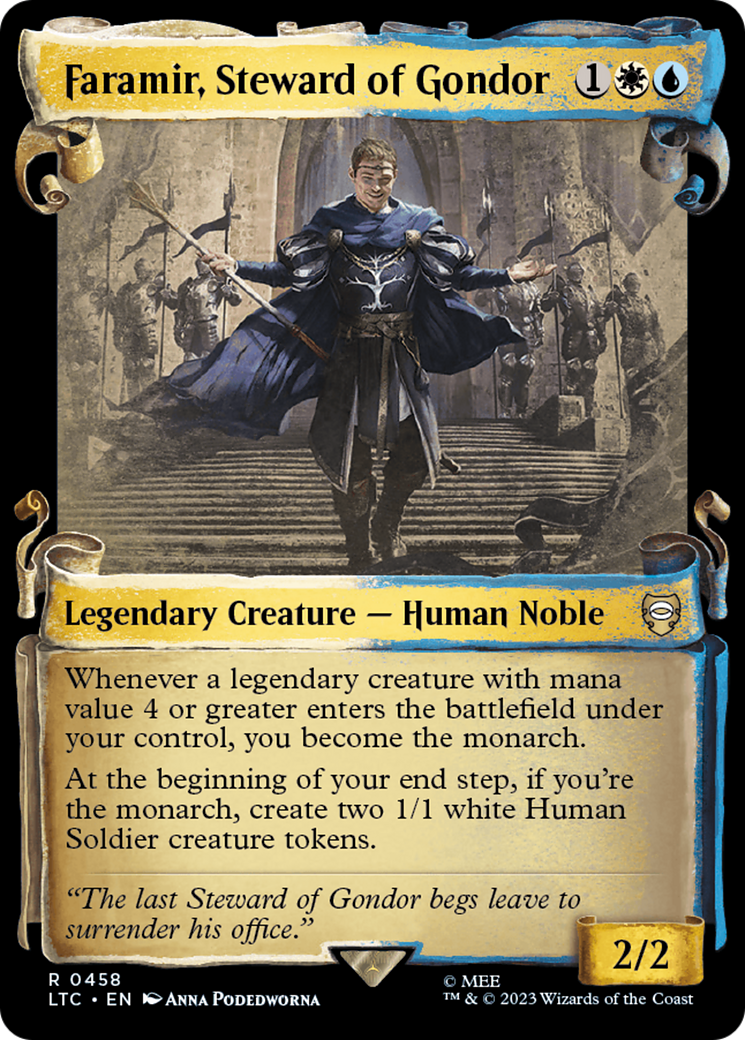 Faramir, Steward of Gondor (Showcase Scrolls): (Showcase) [Tales of Middle-earth Commander]