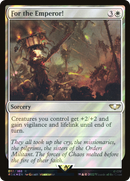 For the Emperor! (Surge Foil) [Warhammer 40,000 Commander] Foil
