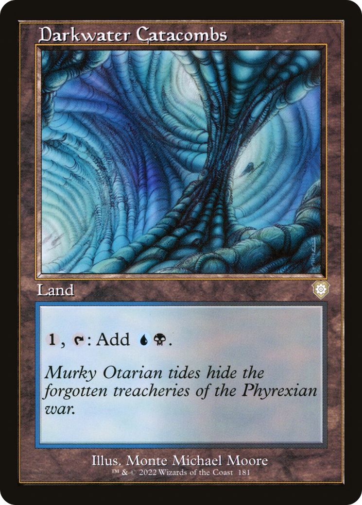 Darkwater Catacombs (Retro Frame) [The Brothers' War Commander]