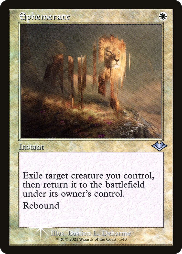 Ephemerate (Retro Frame) [Modern Horizons 1 Timeshifts] Foil