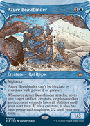 Azure Beastbinder (Showcase) - Bloomburrow: (Showcase) (Borderless)