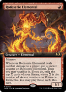 Rotisserie Elemental (Extended Art) - [Wilds of Eldraine]: (Extended Art)