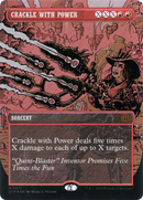 Crackle with Power (Textured Foil) (Borderless) [Breaking News] Foil