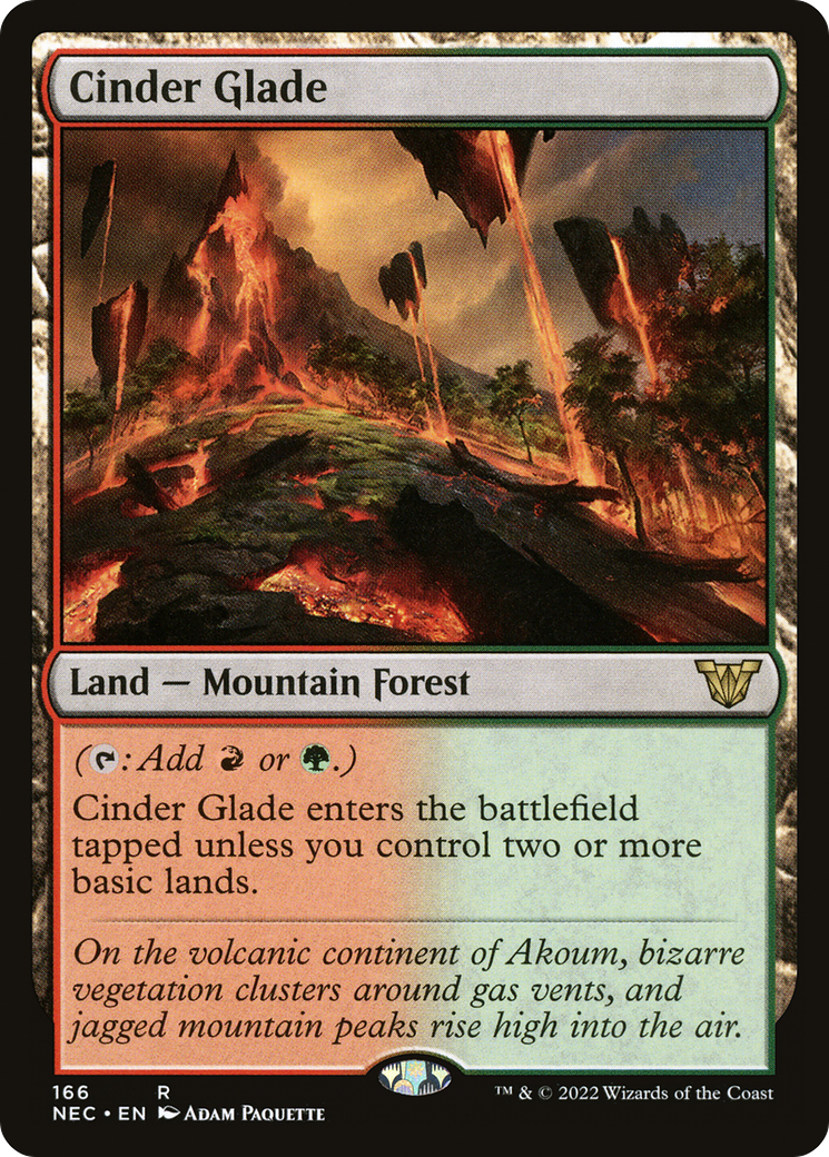 Cinder Glade [Neon Dynasty Commander]