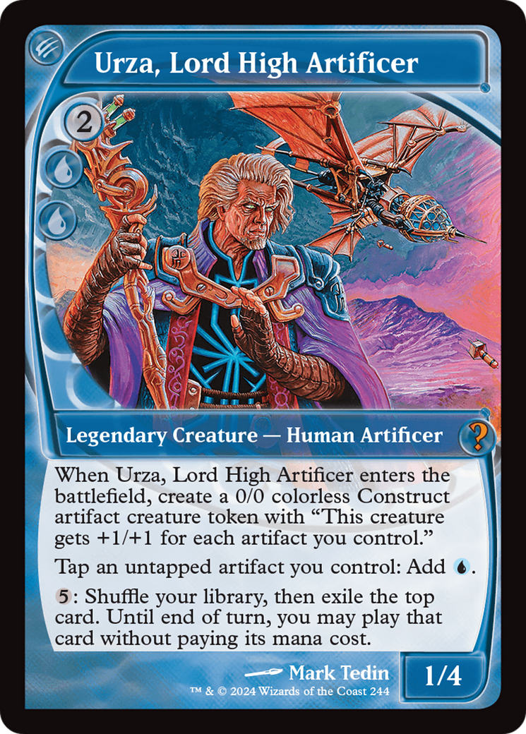 Urza, Lord High Artificer (Future Sight) [Mystery Booster 2] Foil