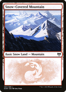 Snow-Covered Mountain - [Kaldheim]: (snow)