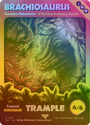 Brachiosaurus - Colossal Dreadmaw (Rainbow Foil) [Secret Lair Drop] / Brachiosaurus (Borderless) Foil