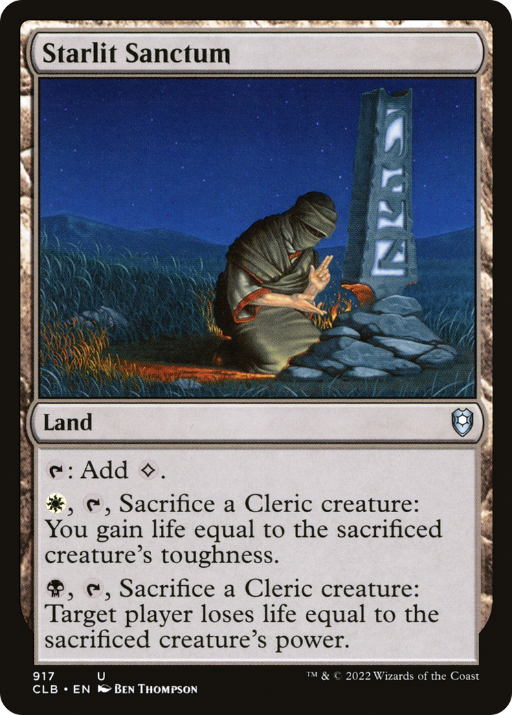 Starlit Sanctum - [Commander Legends: Battle for Baldur's Gate]