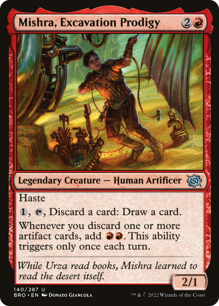 Mishra, Excavation Prodigy - [The Brothers' War]