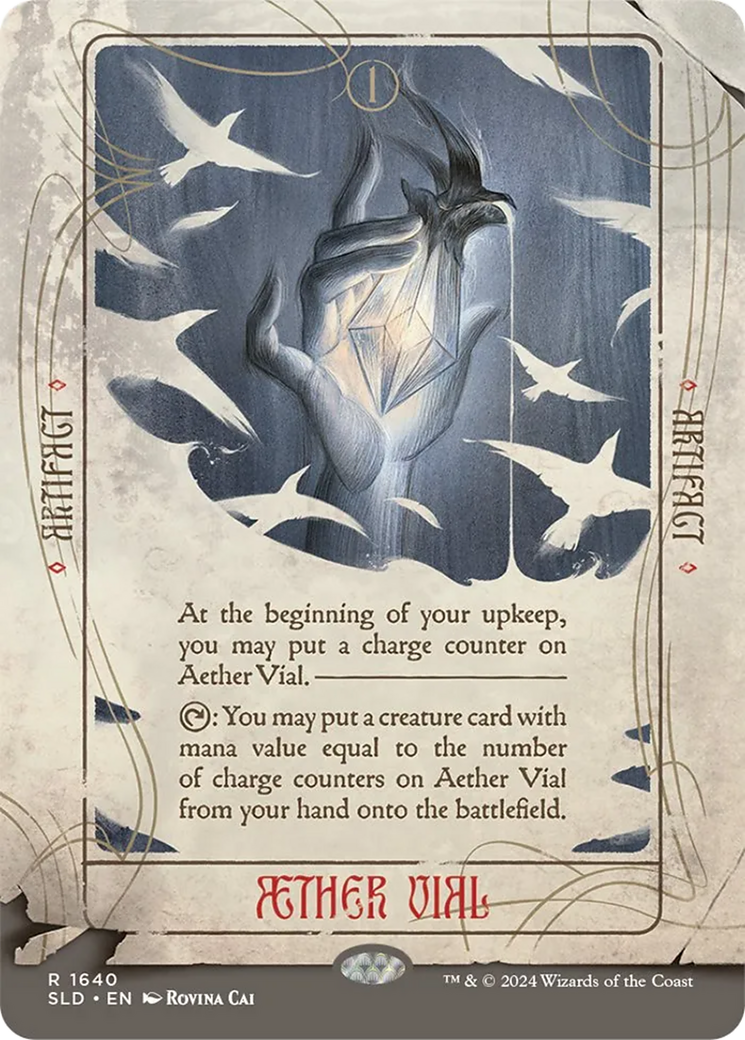 Aether Vial [Secret Lair Drop] (Borderless)
