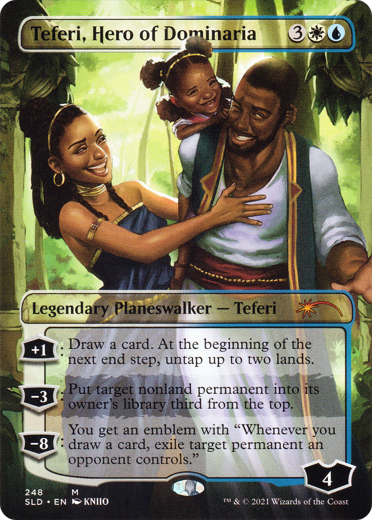 Teferi, Hero of Dominaria [Secret Lair Drop] (Borderless)