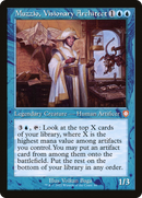 Muzzio, Visionary Architect (Retro) [The Brothers' War Commander]