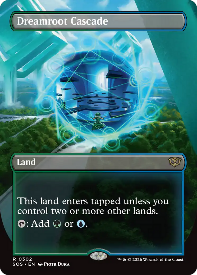 Dreamroot Cascade (Borderless) [Secrets of Strixhaven]