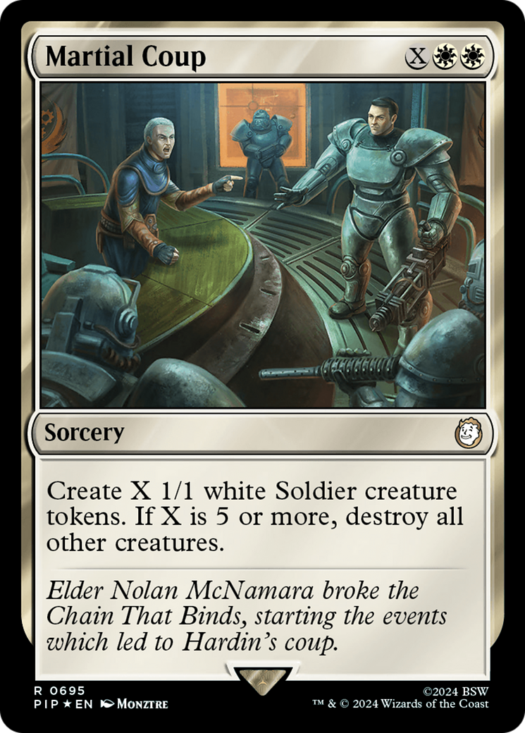Martial Coup (Surge Foil) - [Fallout] Foil