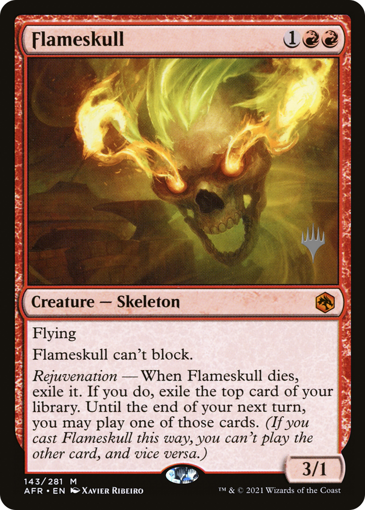 Flameskull [Adventures in the Forgotten Realms Promos]