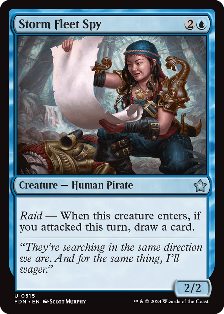 Storm Fleet Spy - [Foundations]