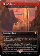 Helm's Deep - Shinka, the Bloodsoaked Keep (Borderless) [Tales of Middle-earth Commander] / Helm's Deep