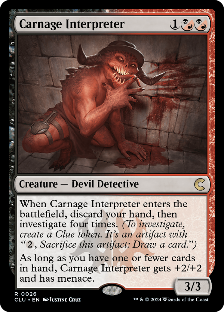 Carnage Interpreter - Ravnica: Clue Edition