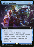Mirage Mockery (Extended Art) - [Phyrexia: All Will Be One Commander]: (Extended Art)