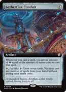 Aetherflux Conduit (Extended Art) - [Commander: Aetherdrift]: (Extended Art)