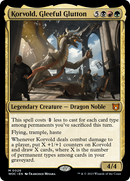 Korvold, Gleeful Glutton [Wilds of Eldraine Commander]