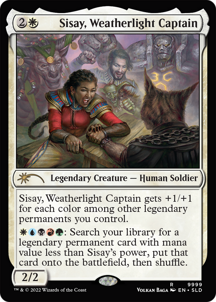 Sisay, Weatherlight Captain [Secret Lair Drop]