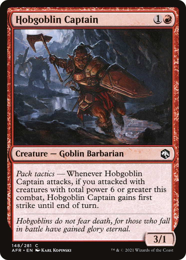 Hobgoblin Captain [Adventures in the Forgotten Realms]