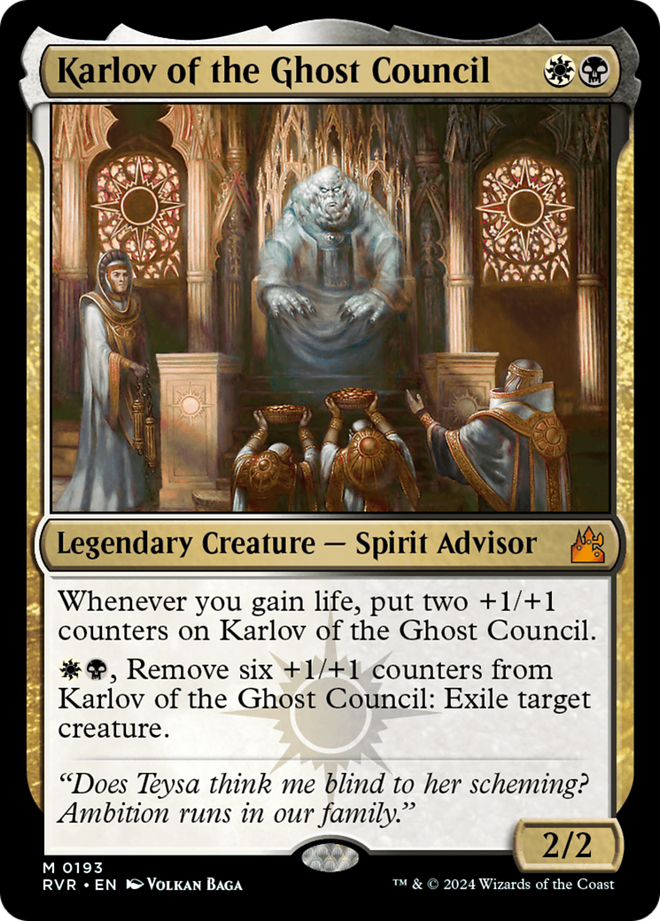 Karlov of the Ghost Council - [Ravnica Remastered]