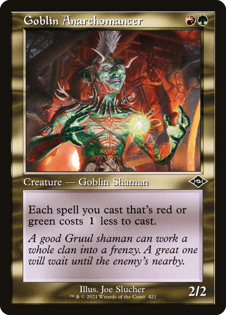 Goblin Anarchomancer (Retro Frame) [Modern Horizons 2] Foil