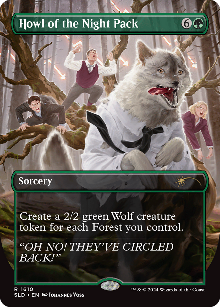 Howl of the Night Pack (Borderless) [Secret Lair Drop]