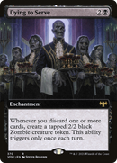 Dying to Serve (Extended Art): (Extended Art) [Innistrad: Crimson Vow]