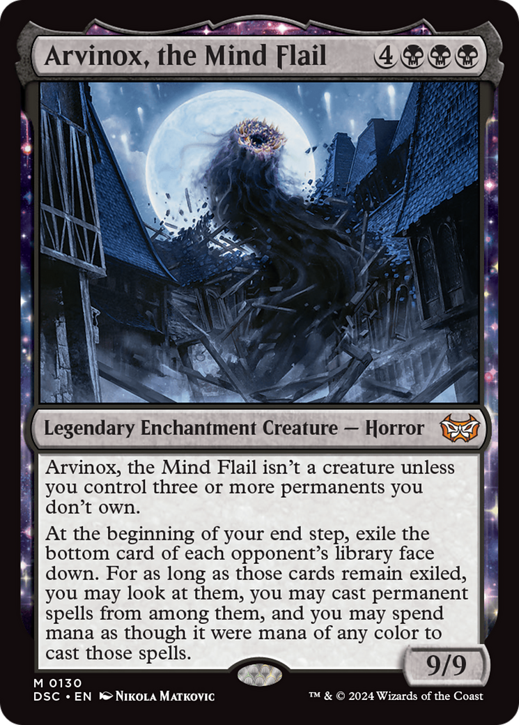 Arvinox, the Mind Flail - Duskmourn: House of Horror Commander: (enchantment)