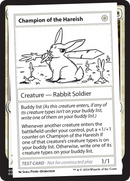Champion of the Hareish - Mystery Booster 2