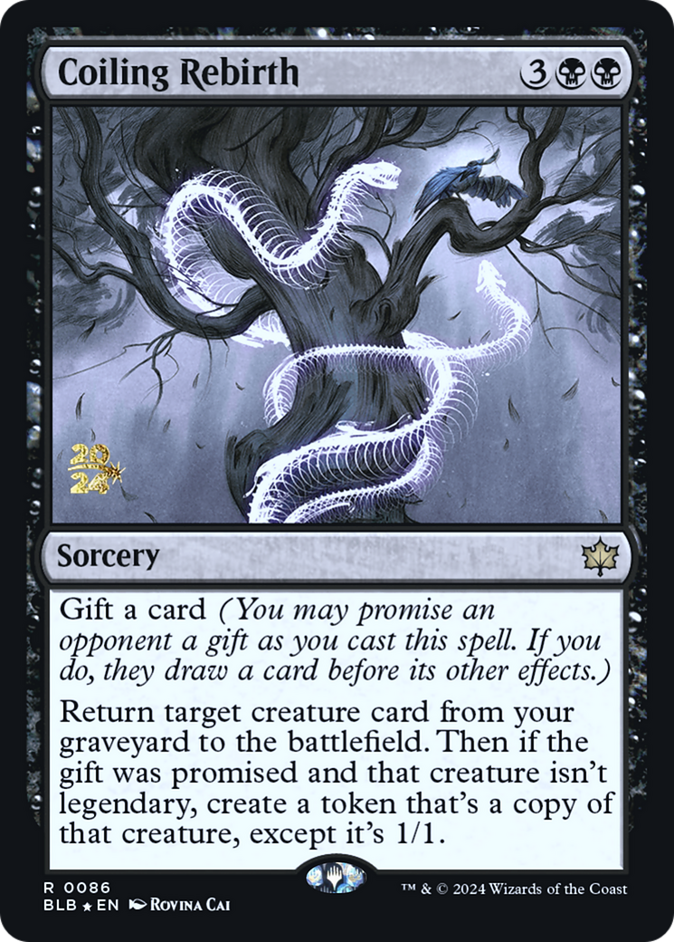 Coiling Rebirth - Bloomburrow Promos Foil