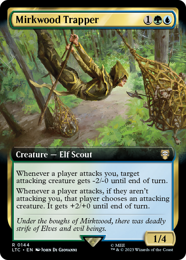 Mirkwood Trapper (Extended Art) - [Tales of Middle-earth Commander]: (Extended Art)