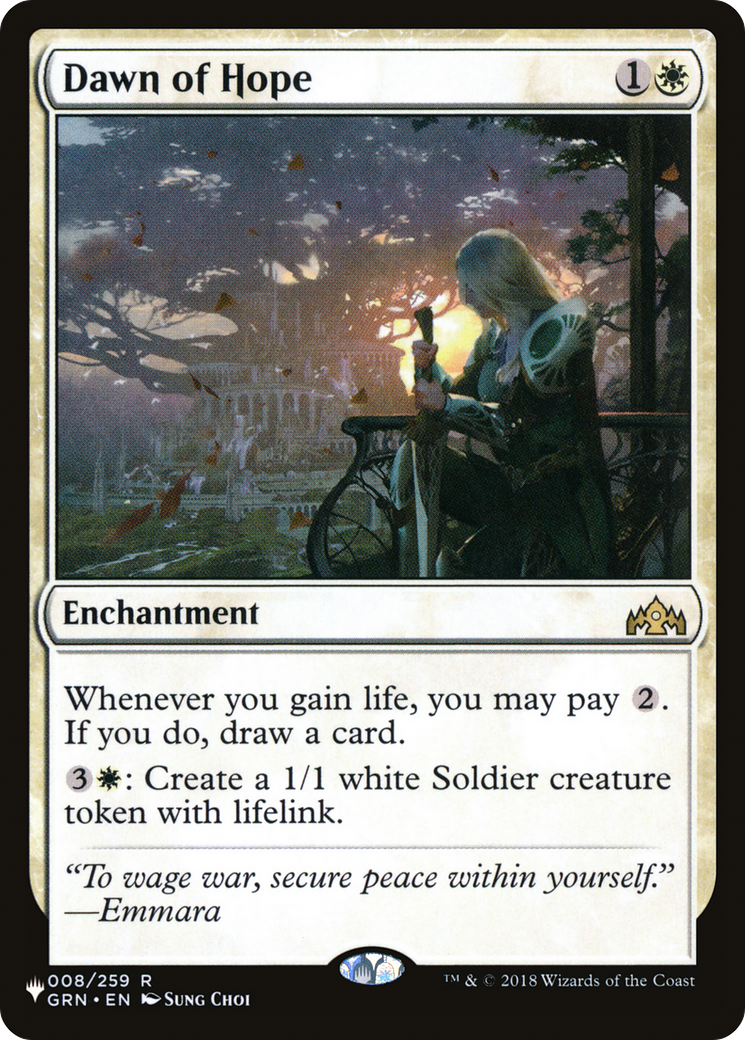 Dawn of Hope [The List]