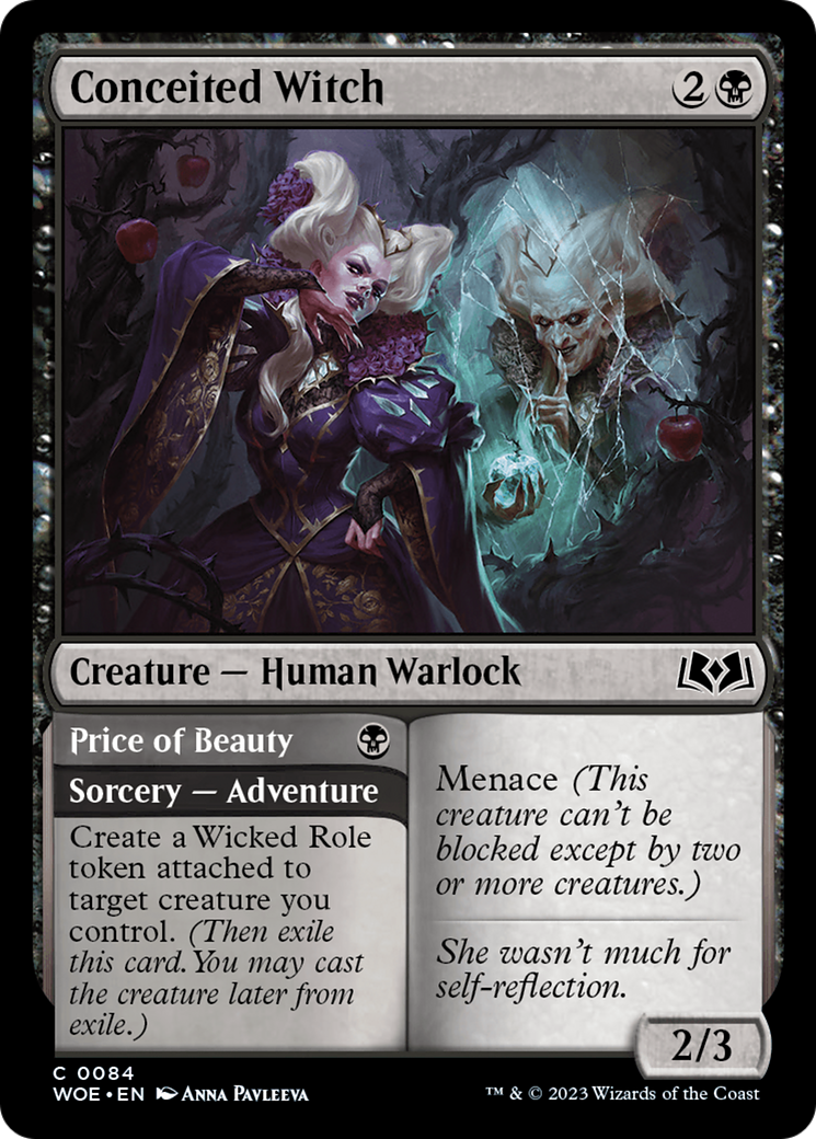 Conceited Witch [Wilds of Eldraine]