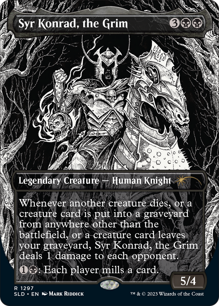 Syr Konrad, the Grim [Secret Lair Drop] (Borderless)