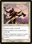 Bronze Guardian (Retro Frame) - The Brothers' War Commander
