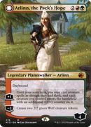 Arlinn, the Pack's Hope (Borderless) - Innistrad: Midnight Hunt: (Double Faced Transform)
