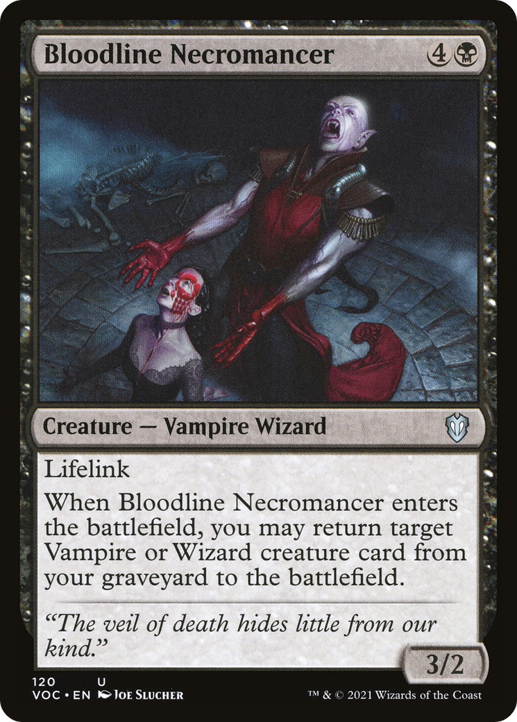 Bloodline Necromancer - Crimson Vow Commander