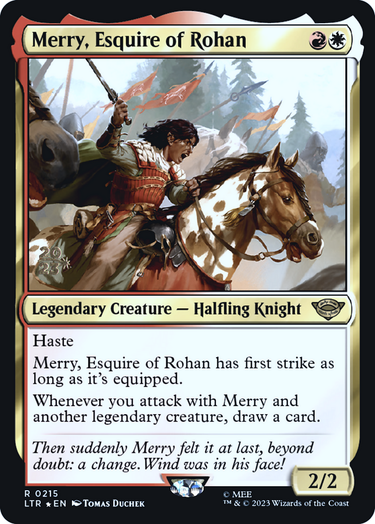 Merry, Esquire of Rohan - [Tales of Middle-earth Promos] Foil