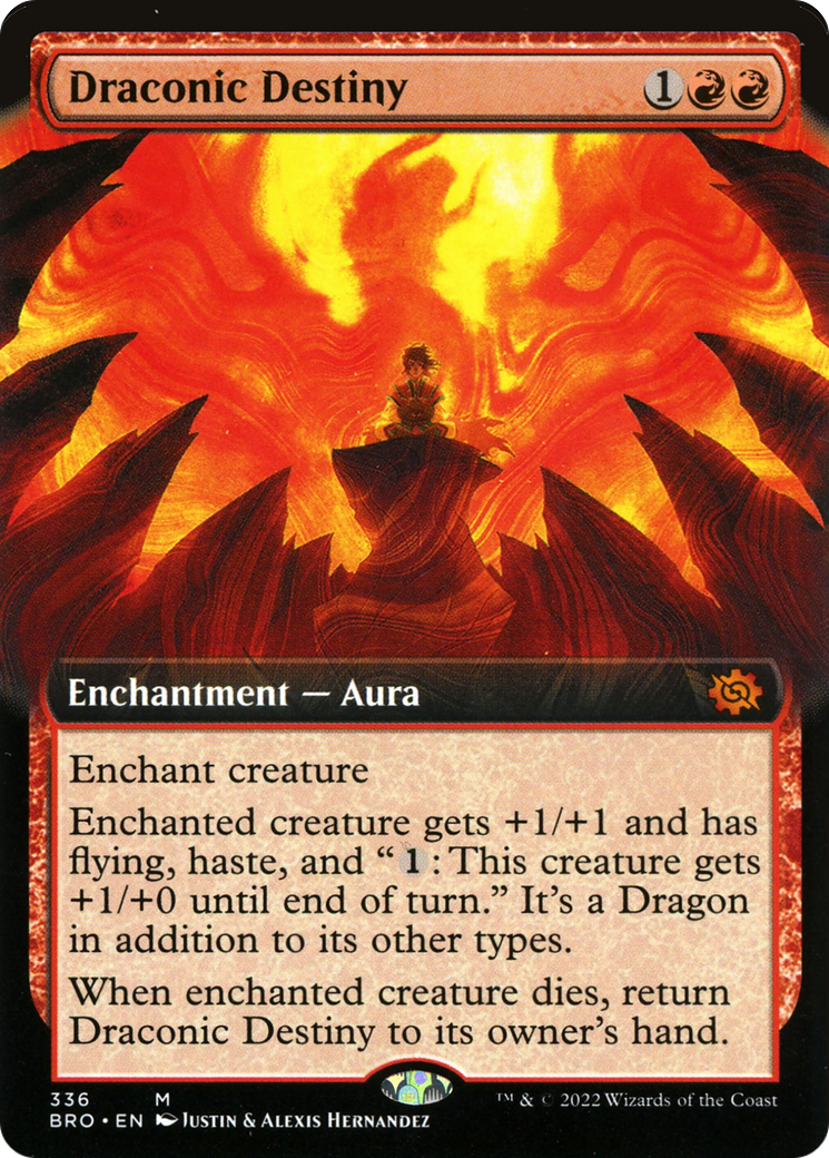 Draconic Destiny (Extended Art): (Extended Art) [The Brothers' War]
