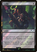 Defile (Surge Foil) [Warhammer 40,000 Commander] Foil