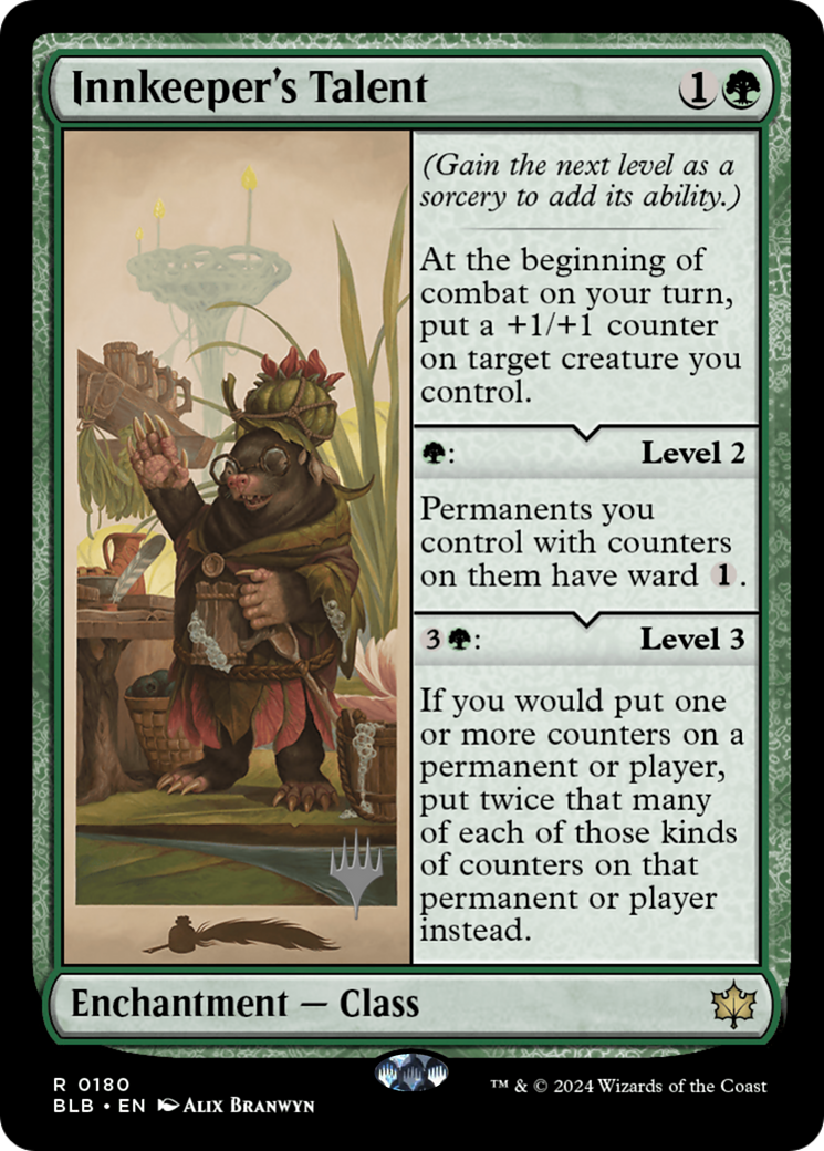 Innkeeper's Talent [Bloomburrow Promos]