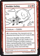 Boulder Jockey - Mystery Booster 2