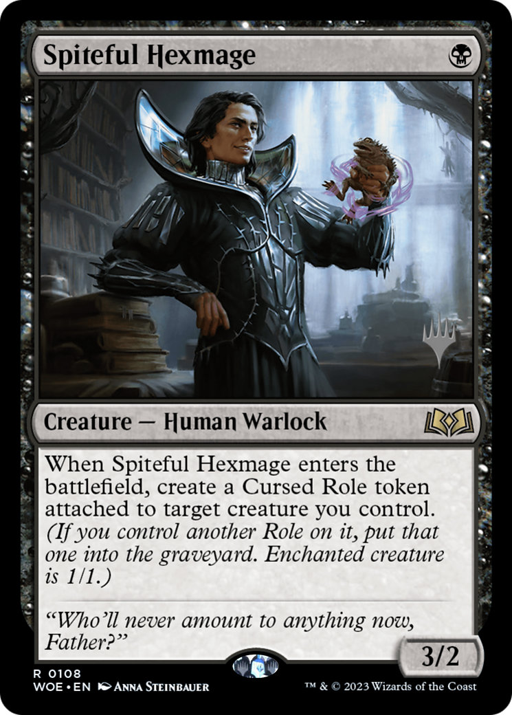 Spiteful Hexmage - [Wilds of Eldraine Promos]