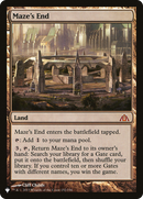 Maze's End - [The List]