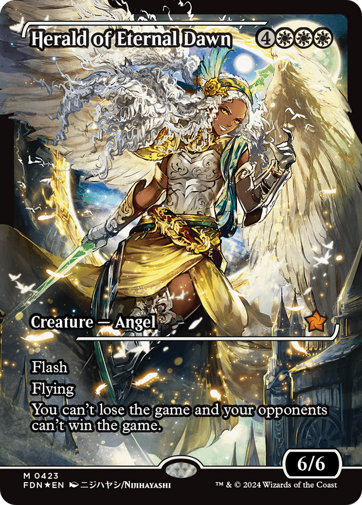 Herald of Eternal Dawn (Showcase): (Showcase) [Foundations] Foil