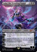 Luka, the Traveling Sound - Liliana of the Dark Realms [Secret Lair Drop] / Luka, the Traveling Sound (Borderless)